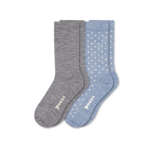 2 Pack - Tunna Alpackastrumpor Dam