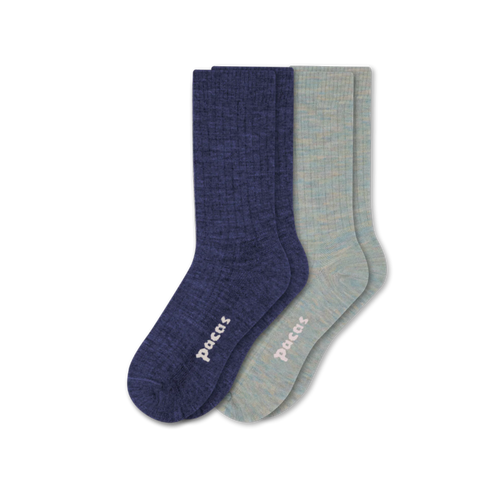 2 Pack - Tunna Alpackastrumpor Dam